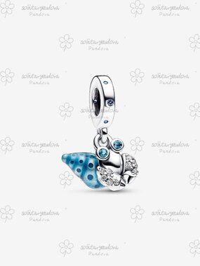 Pandora Glow-in-the-dark Hermit Crab Dangle Charm